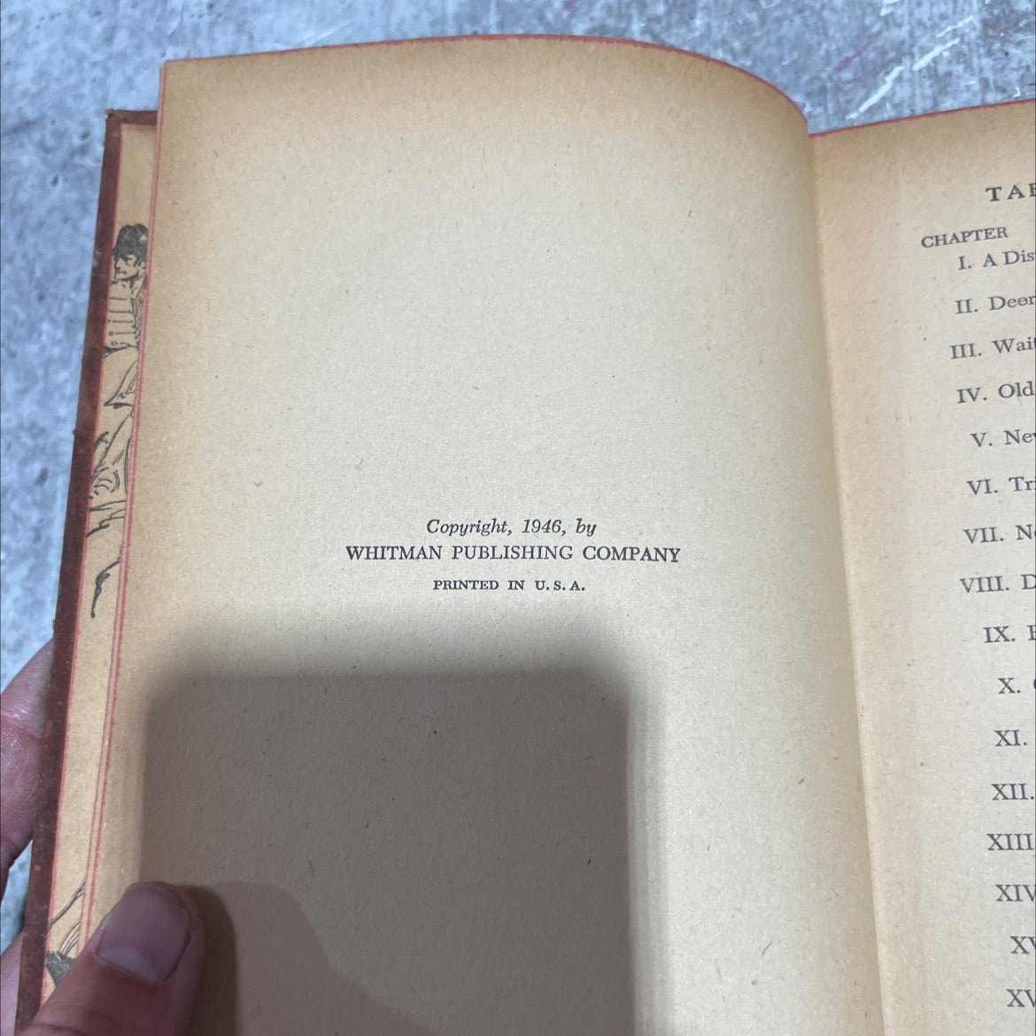 something almos a boy fighter with andrew jackson book, by H. C. Thomas, 1946 Hardcover image 3