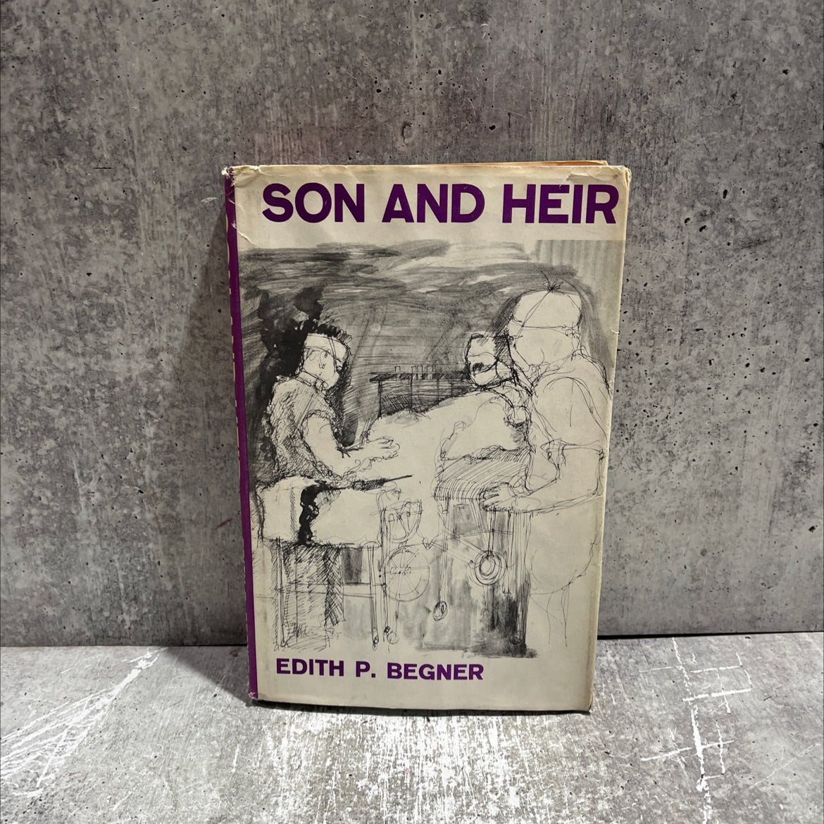 son and heir book, by edith p. begner, 1960 Hardcover image 1