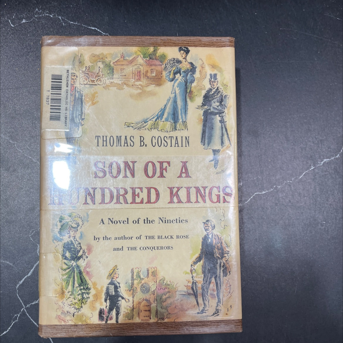 son of a hundred kings book, by thomas b. costain, 1966 Hardcover image 1