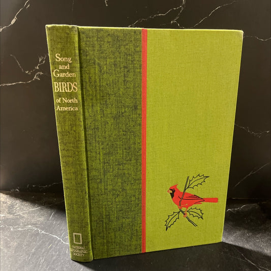 song and garden birds of north america book, by alexander wetmore, 1975 Hardcover image 1