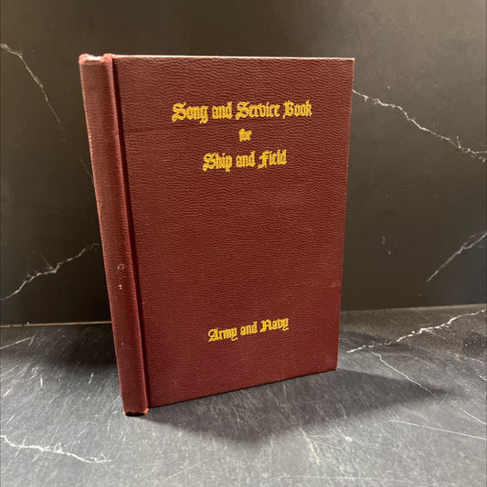 song and service book for ship and field army and navy book, by ivan l. bennett, 1942 Hardcover image 1