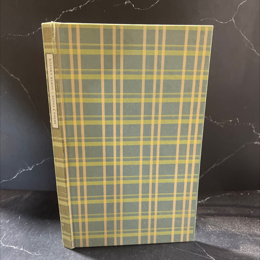 songs & poems book, by Robert Burns, unknown Hardcover image 1