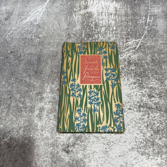 sonnets from the portuguese book, by elizabeth barrett browning, unknown Hardcover image 1