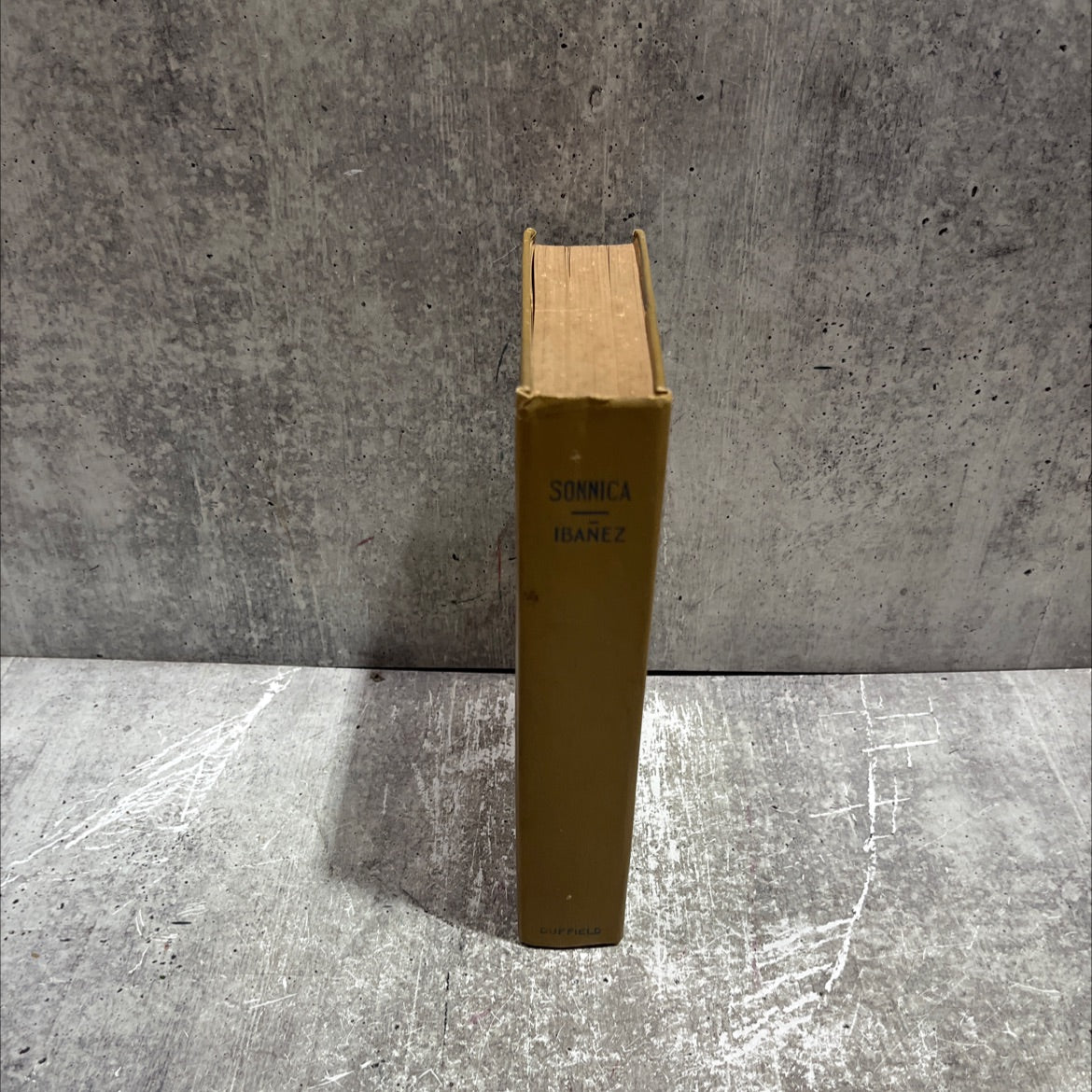 sonnica la cortesana book, by vicente blasco ibáñez, 1919 Hardcover image 4