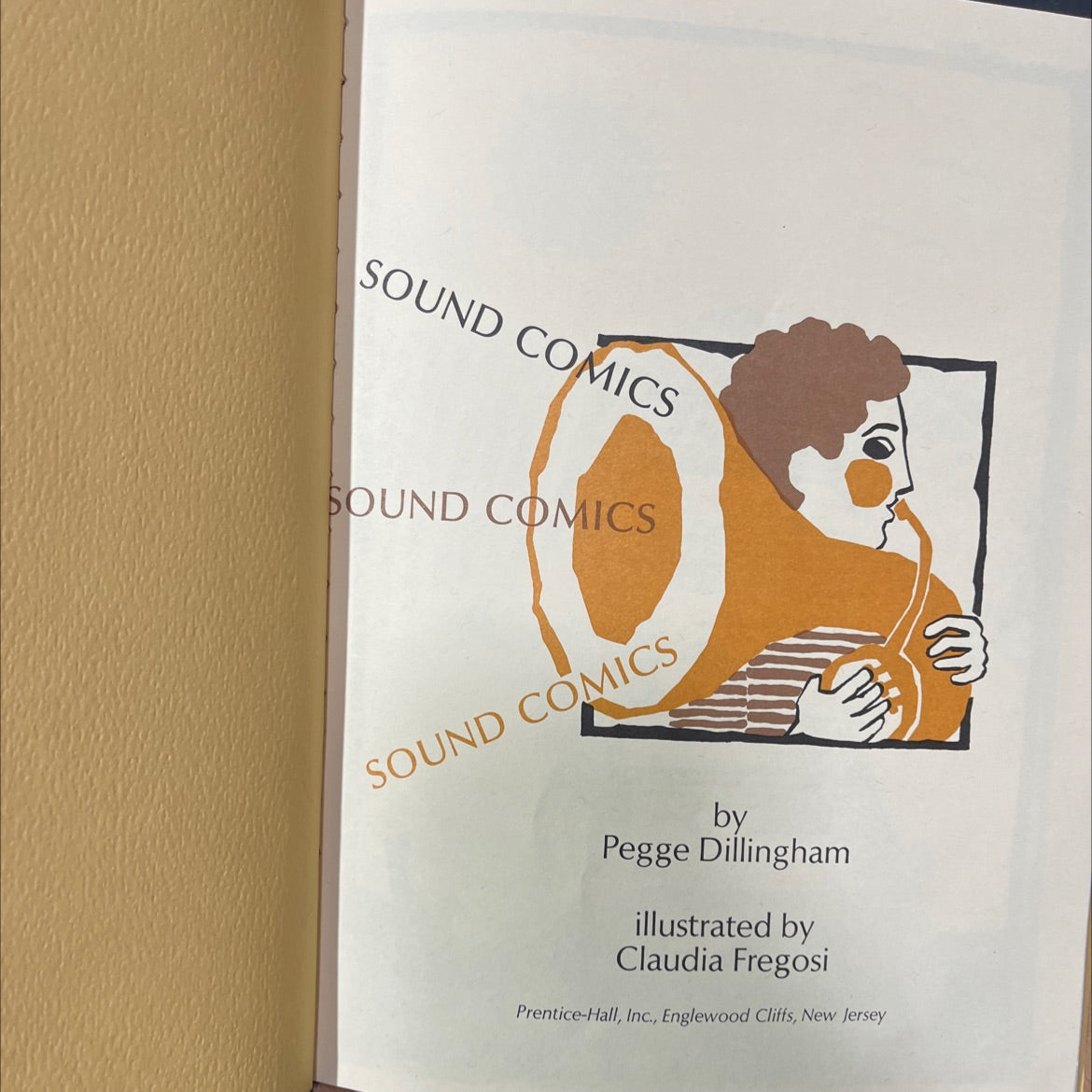 sound comics book, by Pegge Dillingham, 1978 Hardcover image 2