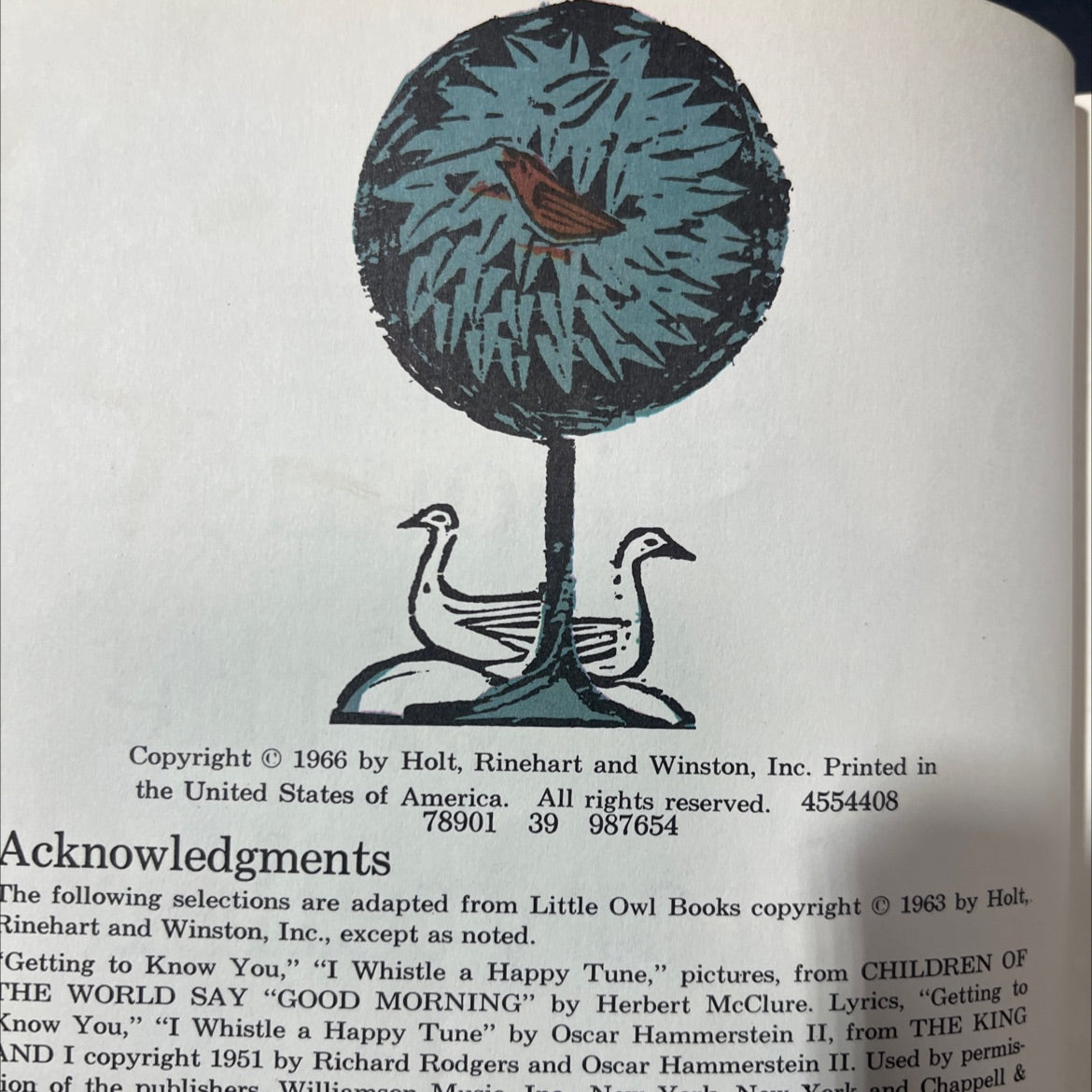 sounds of the storyteller book, by Bill Martin Jr., 1966 Hardcover image 3