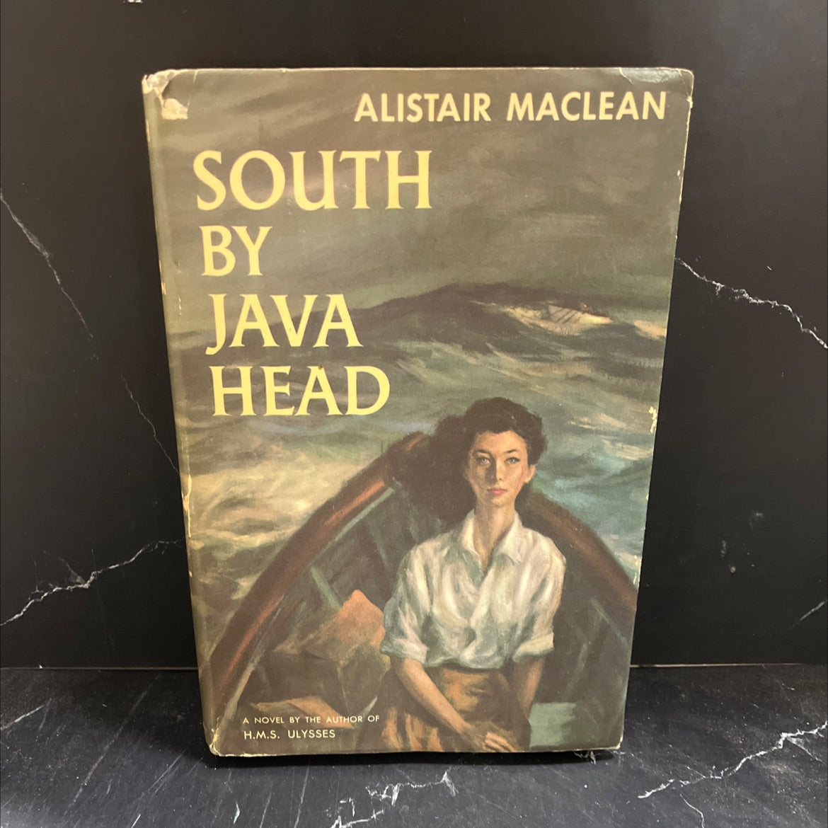 south by java head book, by Alistair MacLean, 1958 Hardcover image 1