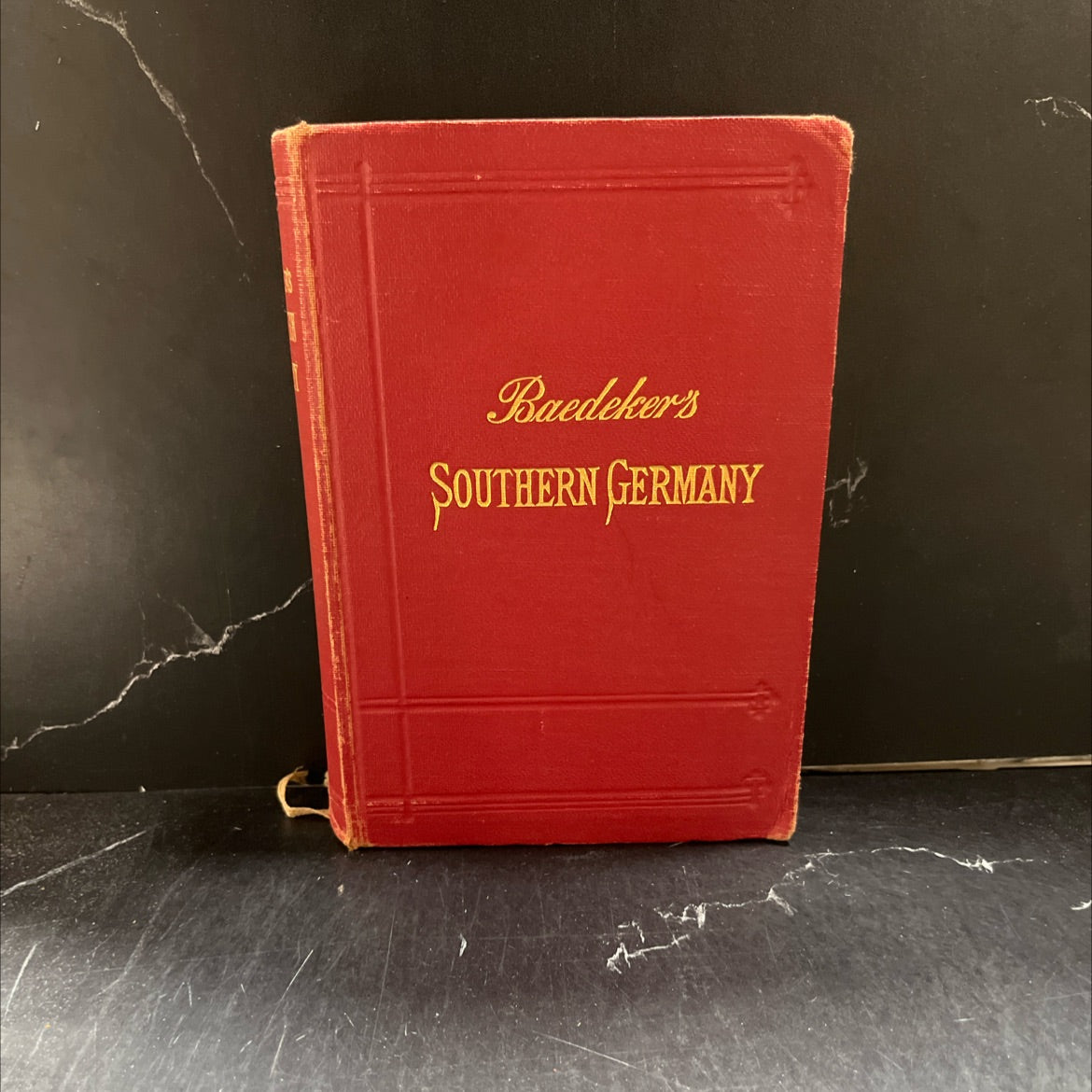 southern germany (baden, black forest, wurttemberg, and bavaria) book, by karl baedeker, 1929 Hardcover image 1