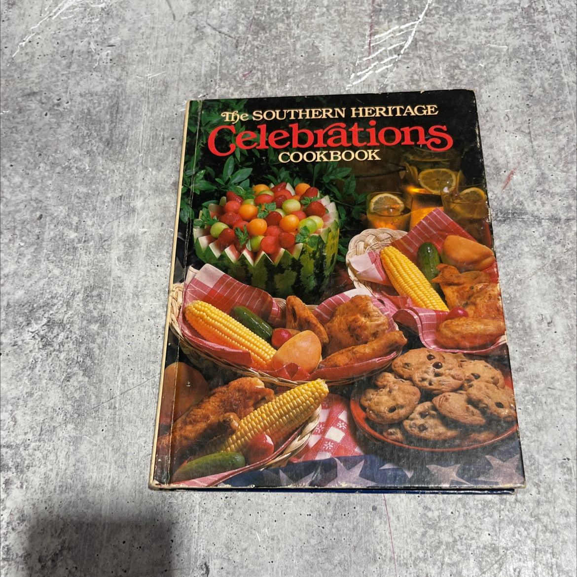 southern heritage celebrations cookbook book, by unknown, 1983 Hardcover image 1