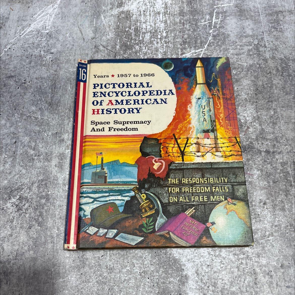 space supremacy and freedom book, by unknown, 1966 Hardcover image 1