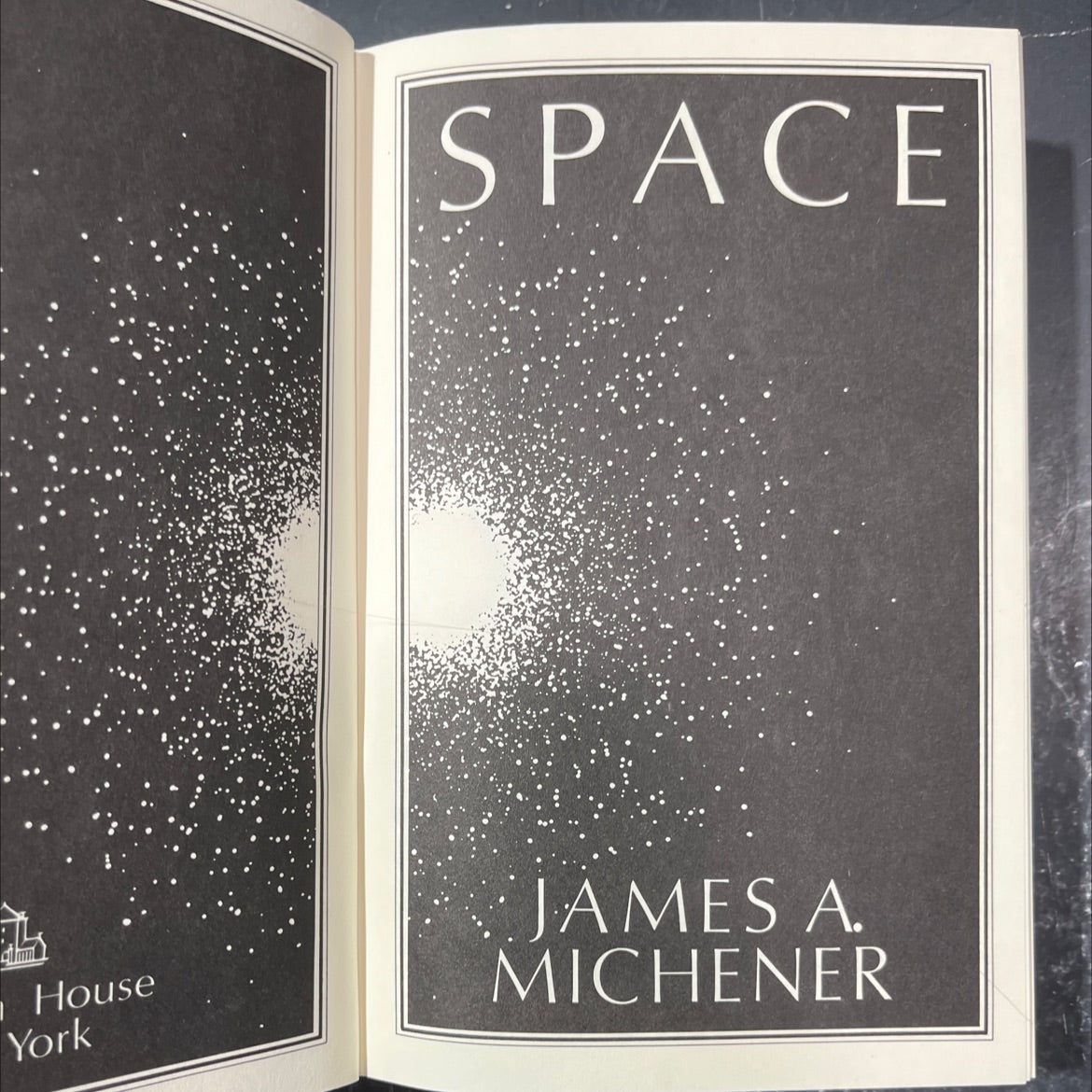 space book, by james a. michener, 1982 Hardcover image 2