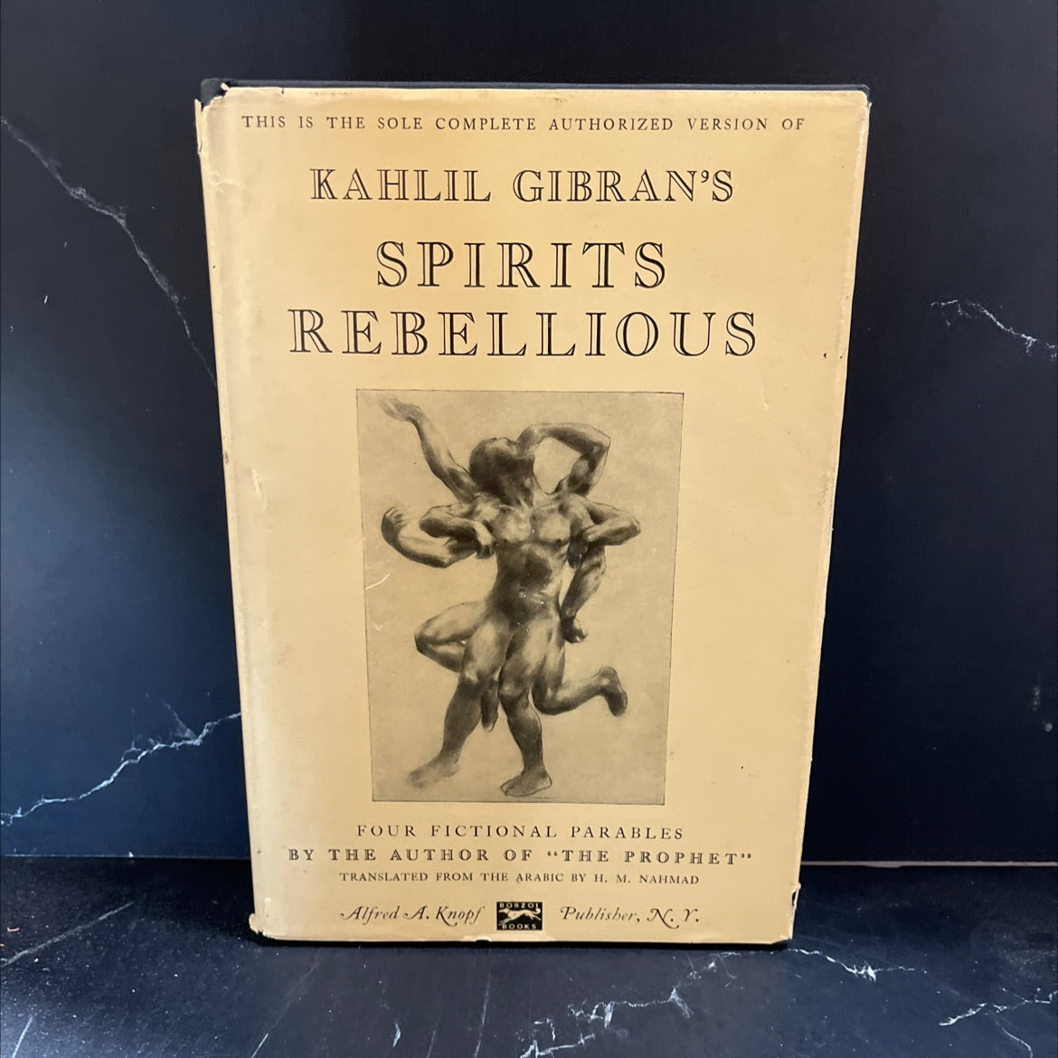 spirits rebellious book, by kahlil gibran, 1965 Hardcover image 1