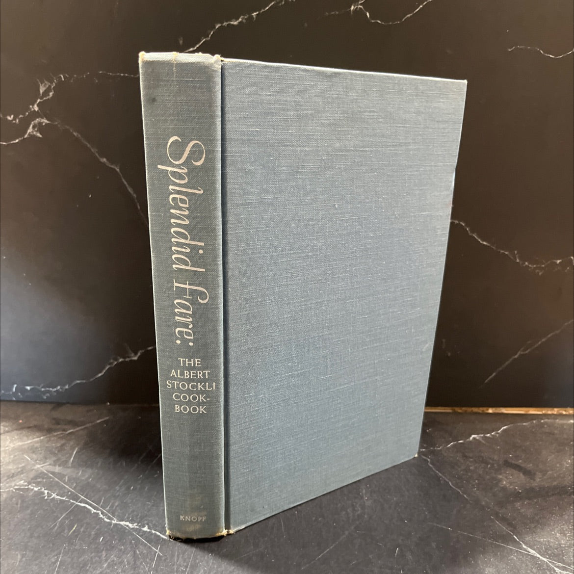 splendid fare book, by albert stockli, 1970 Hardcover image 1