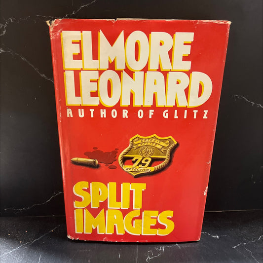 split images book, by Elmore Leonard, 1986 Hardcover image 1