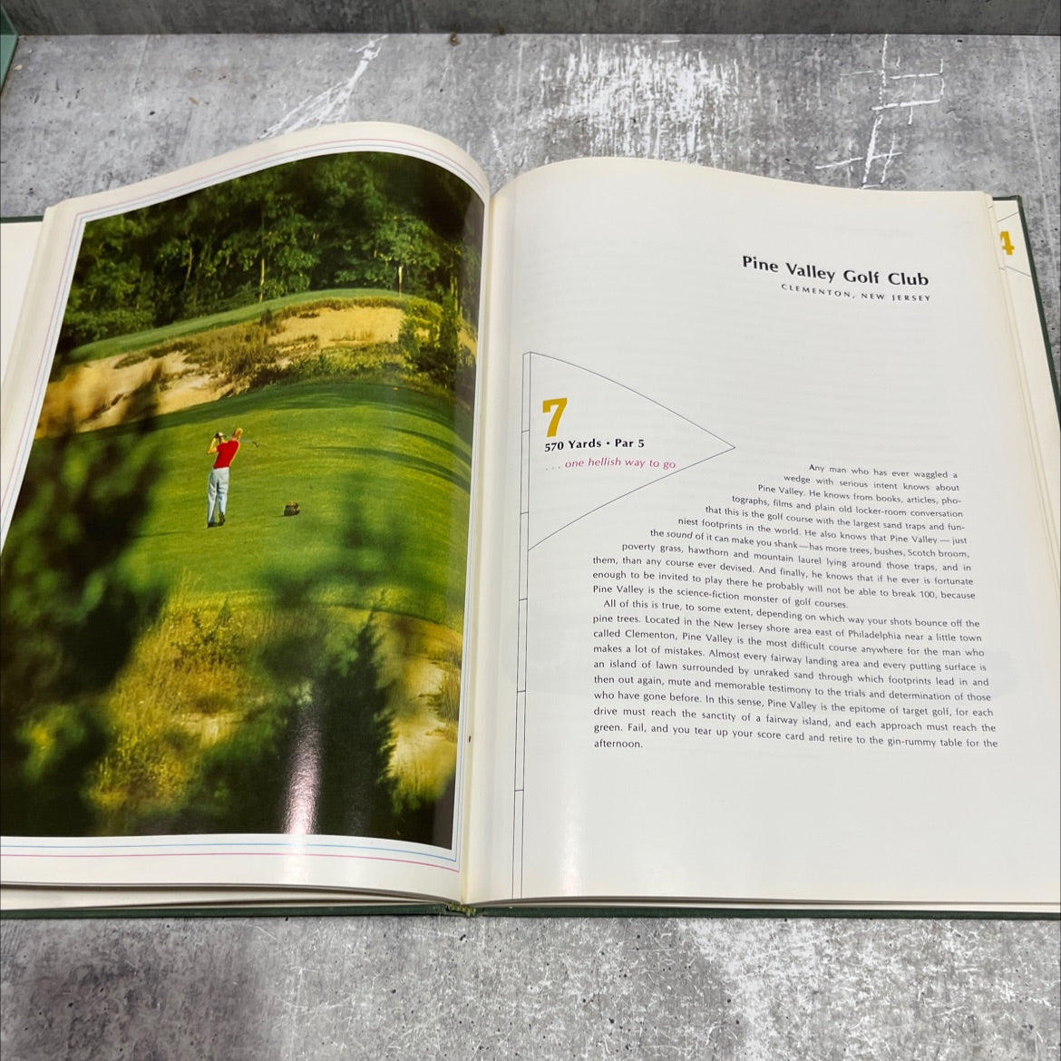 sports illustrated's the best 18 golf holes in america book, by dan jenkins, 1966 Hardcover image 4