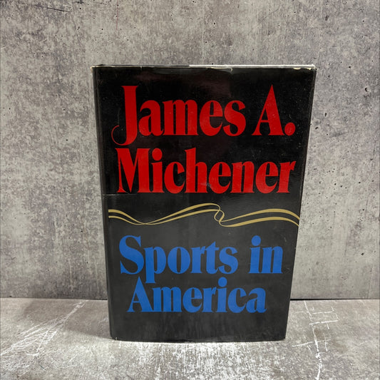 sports in america book, by james a. michener, 1976 Hardcover image 1