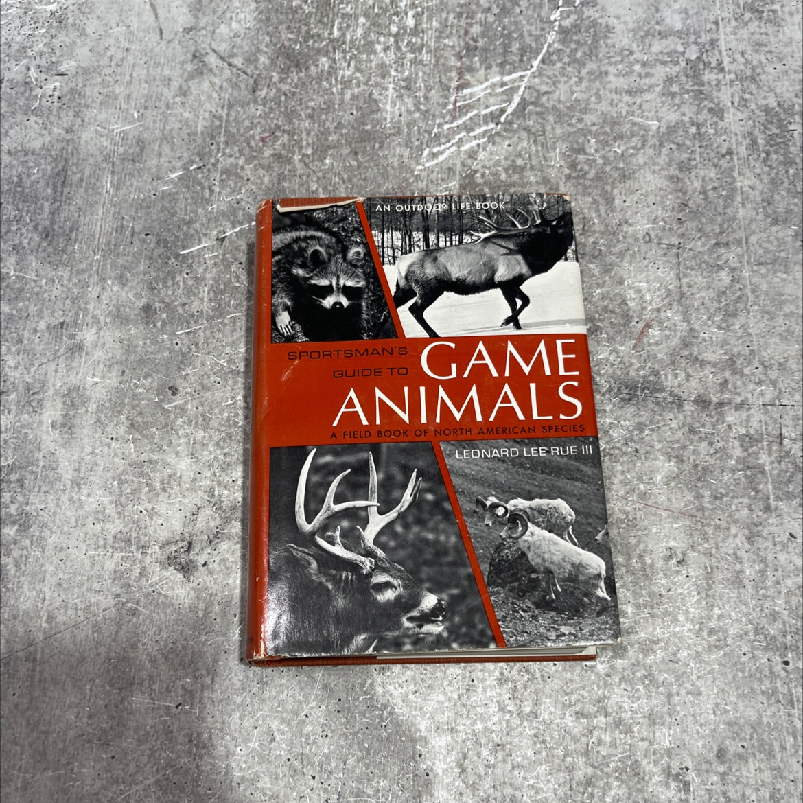 sportsman's guide to game animals a field book of north american species book, by Leonard Lee Rue III, 1973 Hardcover image 1