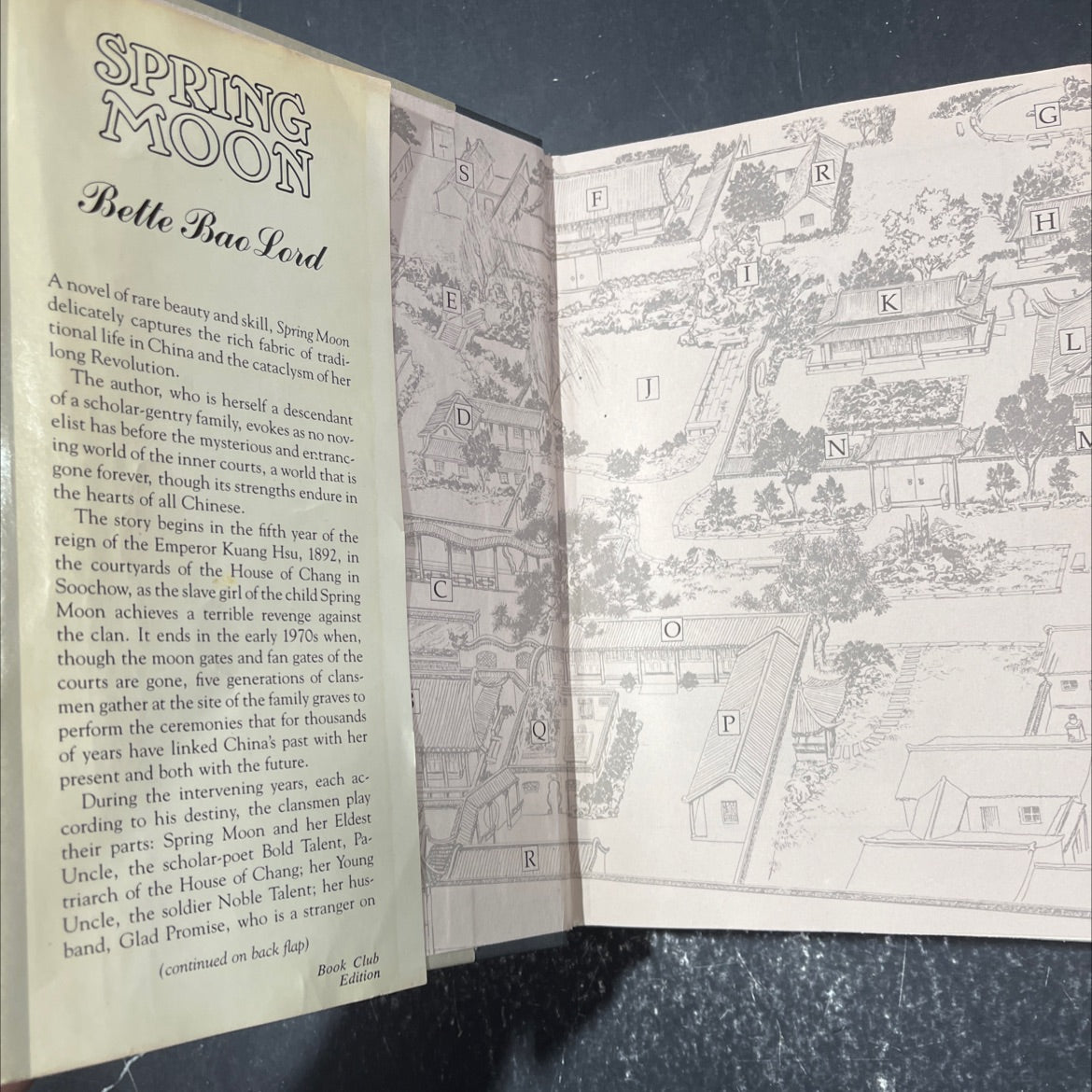 spring moon book, by Bette Bao Lord, 1981 Hardcover image 4