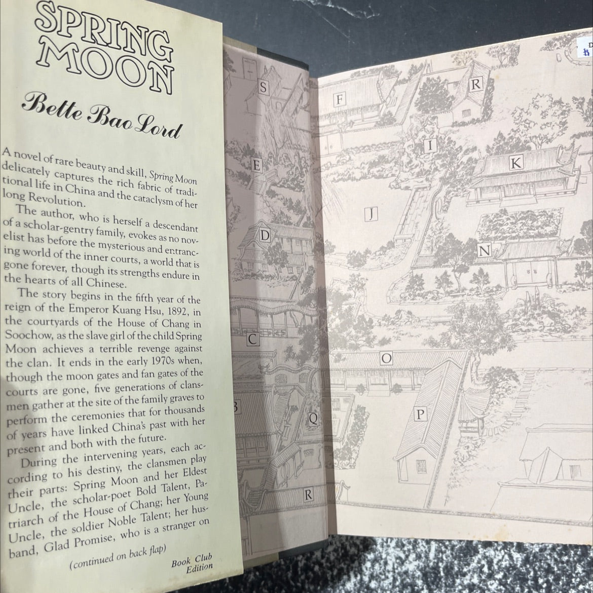 spring moon book, by Bette Bao Lord, 1992 Hardcover image 4