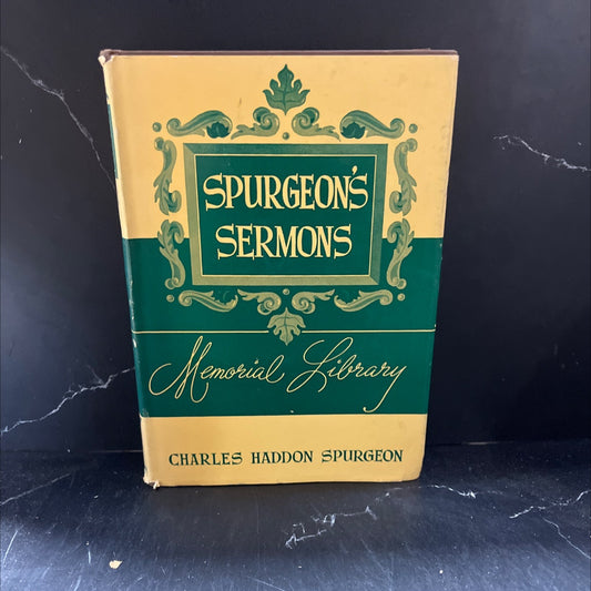 spurgeon's sermons memorial library volume viii book, by charles haddon spurgeon, 1970 Hardcover image 1