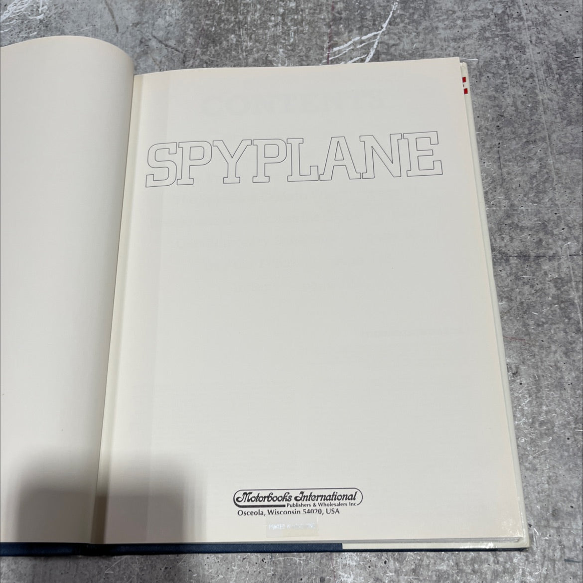 spyplane book, by David Donald, 1987 Hardcover image 2