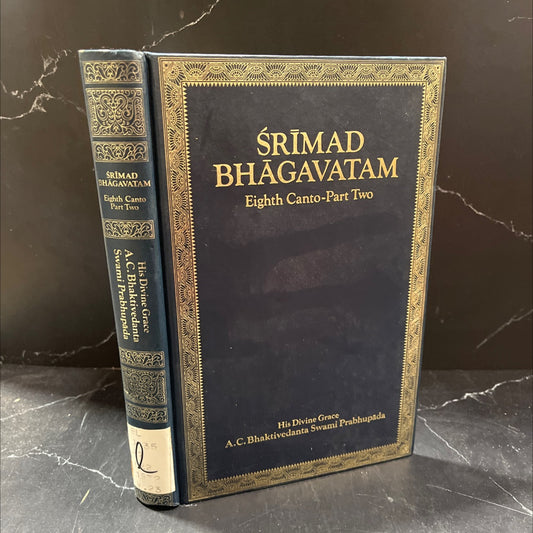 srimad bhagavatam eighth canto \"withdrawal of the cosmic creations\" (part two-chapters 9-16) book, by a.c. image 1