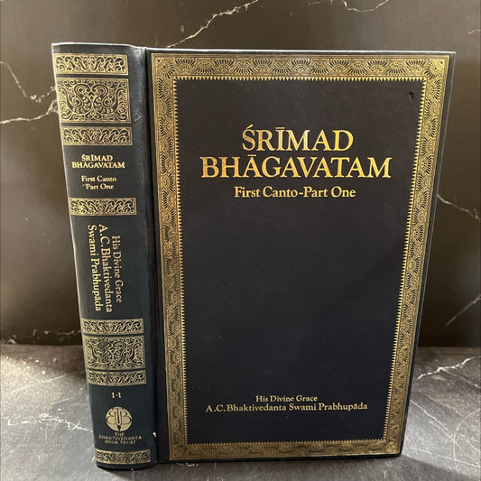 srimad bhagavatam first canto \"creation\" (part one-chapters 1-7) book, by a.c. bhaktivedanta swami prabhupada, 1976 image 1