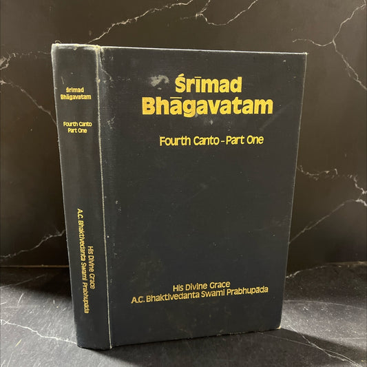 srimad-bhagavatam fourth canto \"the creation of the fourth order\" (part one-chapters 1-8) book, by a.c. bhaktivedanta image 1