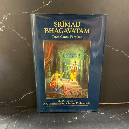 srimad bhagavatam tenth canto \"the summum bonum\" system book, by A.C. Bhaktivedanta Swami Prabhupāda, 1977 Hardcover image 1