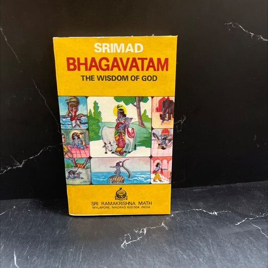 srimad bhagavatam the wisdom of god book, by swami prabhavananda, 1981 Paperback image 1