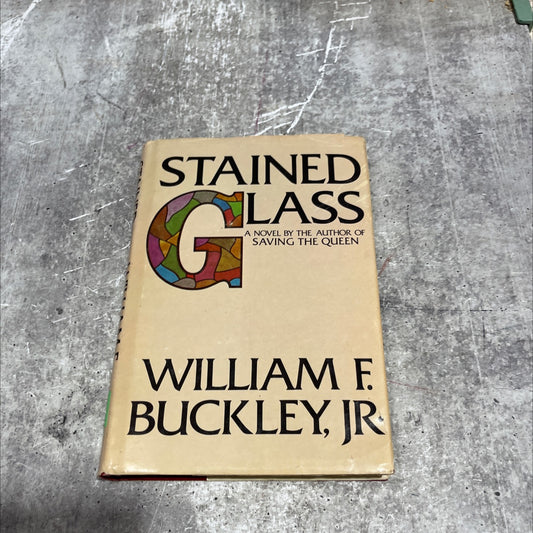 stained glass book, by William F. Buckley, Jr., 1978 Hardcover image 1