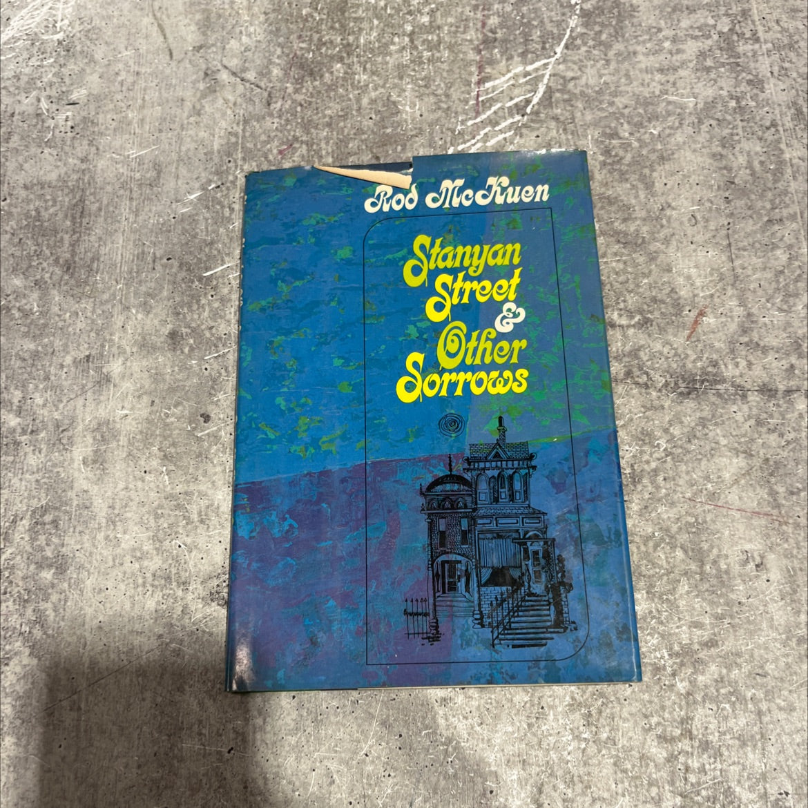 stanyan street & other sorrows book, by Rod McKuen, 1970 Hardcover image 1