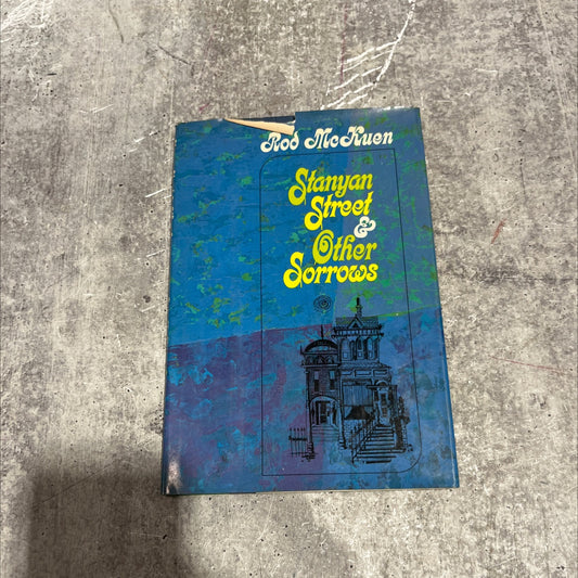 stanyan street & other sorrows book, by Rod McKuen, 1970 Hardcover image 1