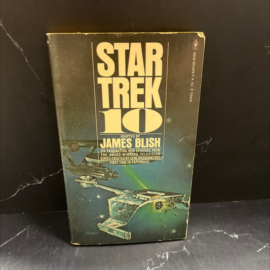 star trek 10 book, by james blish, 1974 Hardcover image 1