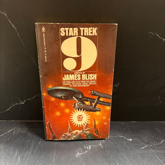 star trek 9 book, by james blish, 1973 Paperback image 1