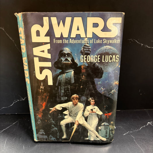 star wars: from the adventures of luke skywalker book, by george lucas, 1976 Hardcover image 1