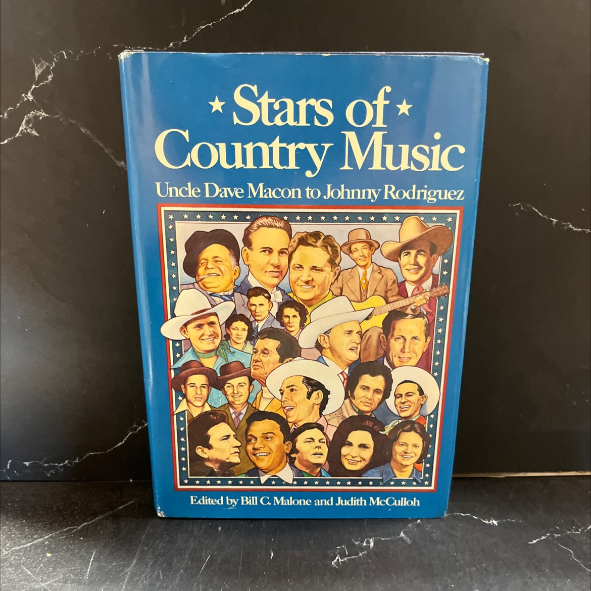 stars of country music uncle dave macon to johnny rodriguez book, by Bill C. Malone, Judith McCulloh, 1975 Hardcover image 1