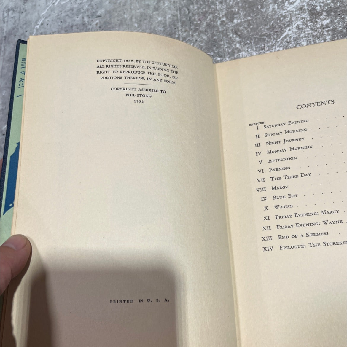 state fair book, by phil stong, 1932 Hardcover image 3