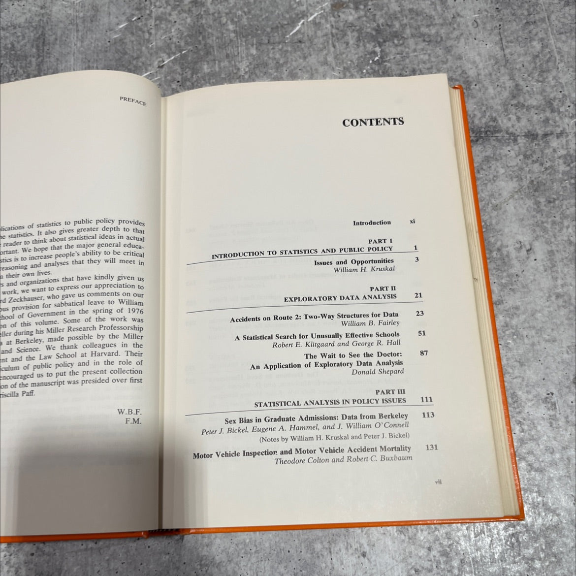 statistics and public policy book, by william b. fairley, frederick mosteller, 1977 Hardcover image 4