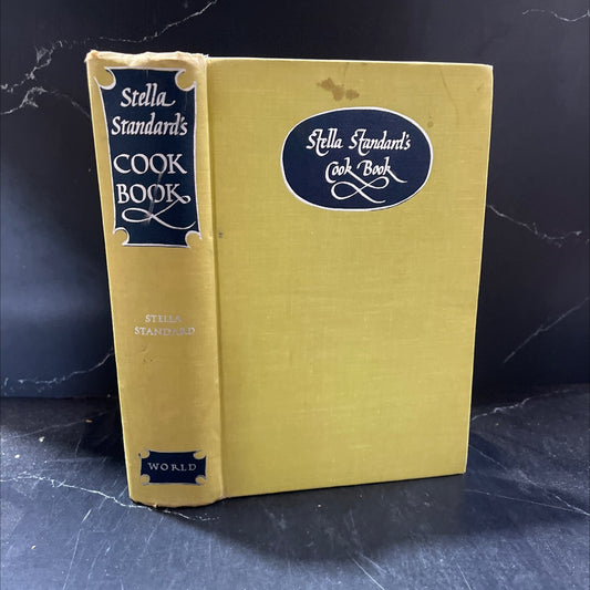 stella standard's cook book book, by stella standard, 1952 Hardcover image 1