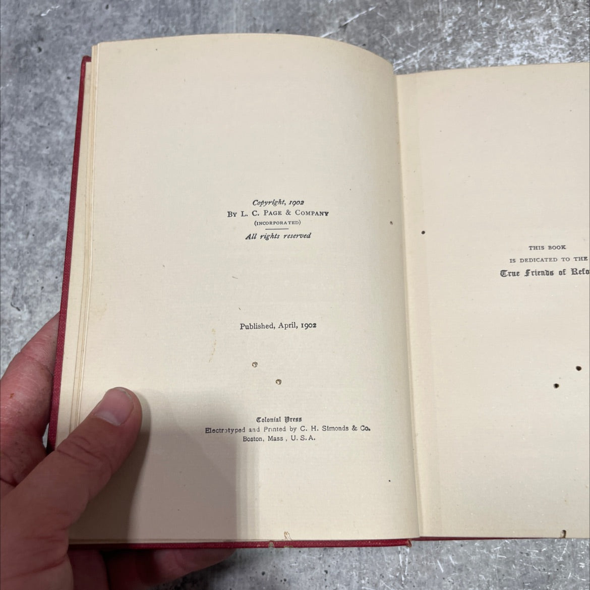 stephen holt on a story of life as it is in town and country book, by charles felton pidgin, 1902 Hardcover image 3