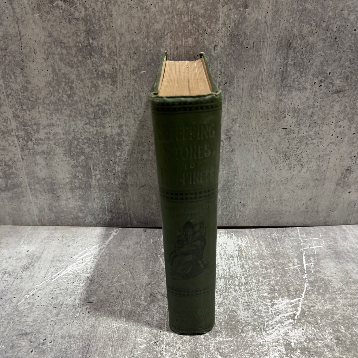 stepping stones happiness book, by harriet prescott spofford, 1897 Hardcover image 4