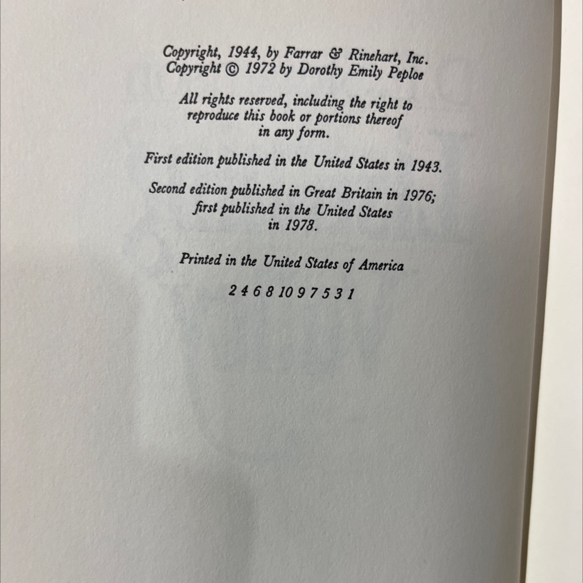 stevenson house book, by d.e. stevenson, 1978 Hardcover image 3