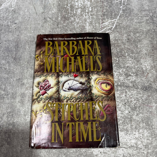 stitches in time book, by Barbara Michaels, 1995 Hardcover image 1