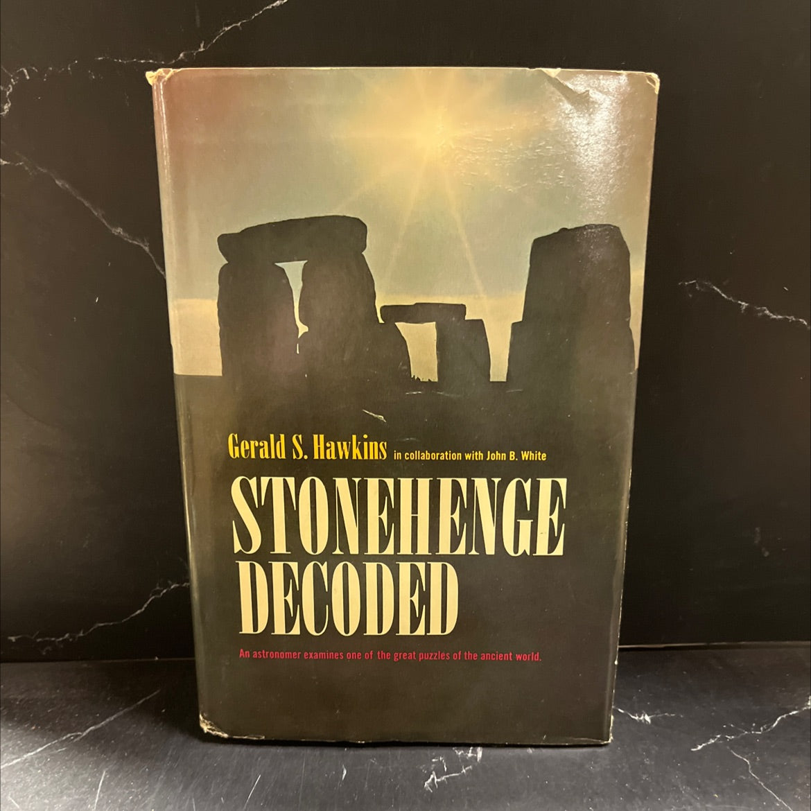 stonehenge decoded book, by gerald s. hawkins, john b. white, 1965 Hardcover image 1
