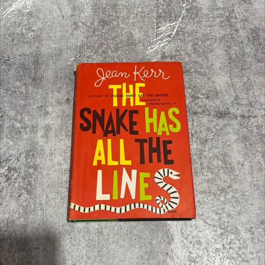 stop a the snake book, by jean kerr, 1960 Hardcover image 1