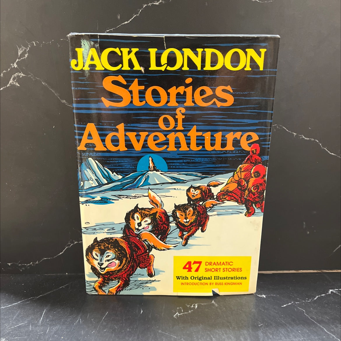 stories of adventure book, by jack london, 1980 Hardcover image 1
