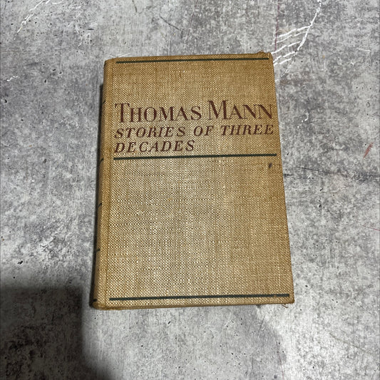 stories of three decades book, by Thomas Mann, 1936 Hardcover image 1