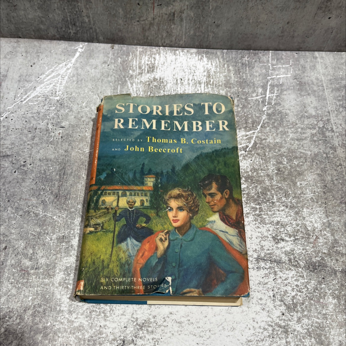 stories to remember book, by Thomas B. Costain, John Beecroft, 1956 Hardcover image 1