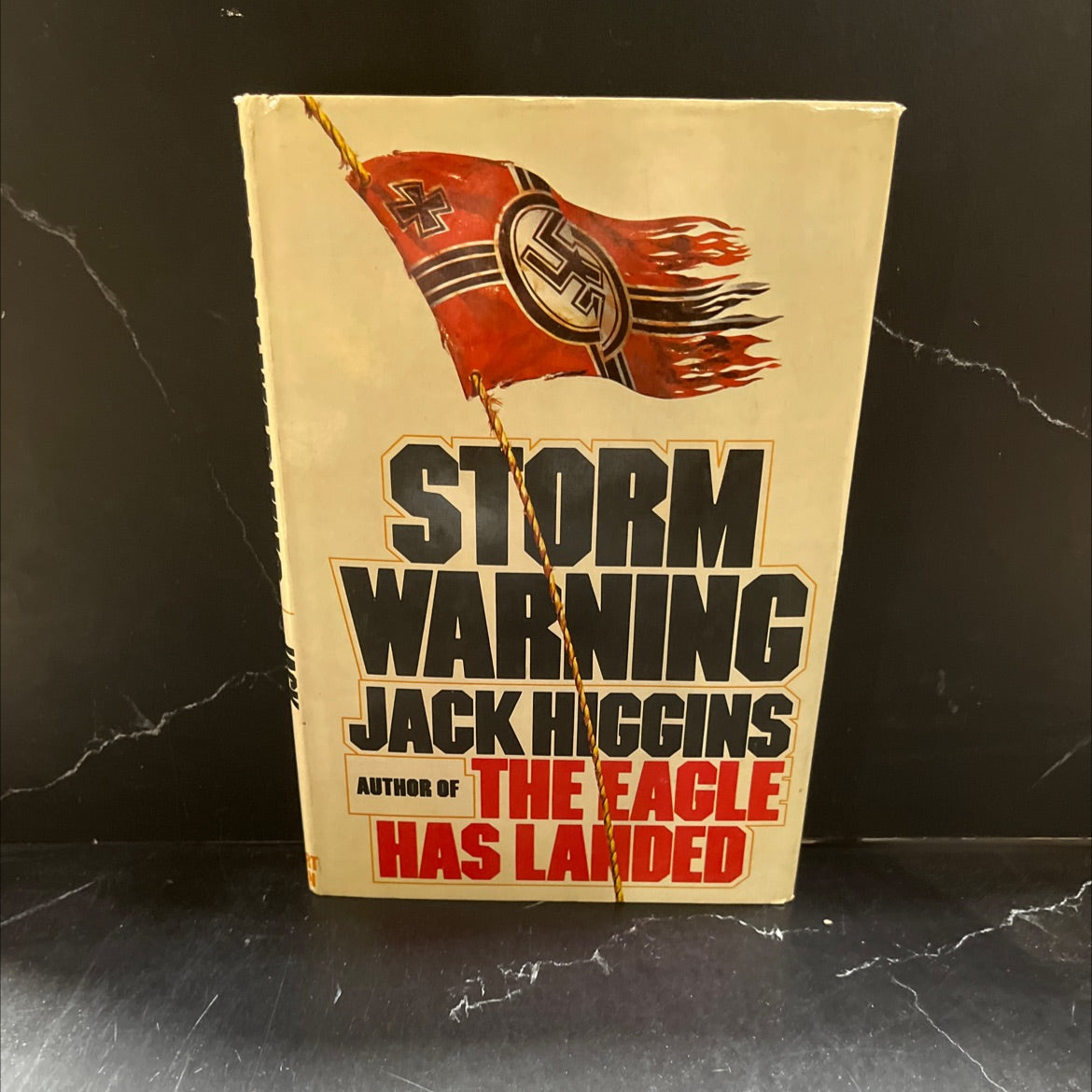 storm warning book, by jack higgins, 1976 Hardcover image 1